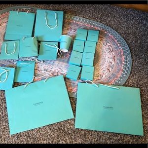 Tiffany & Co boxes and bags